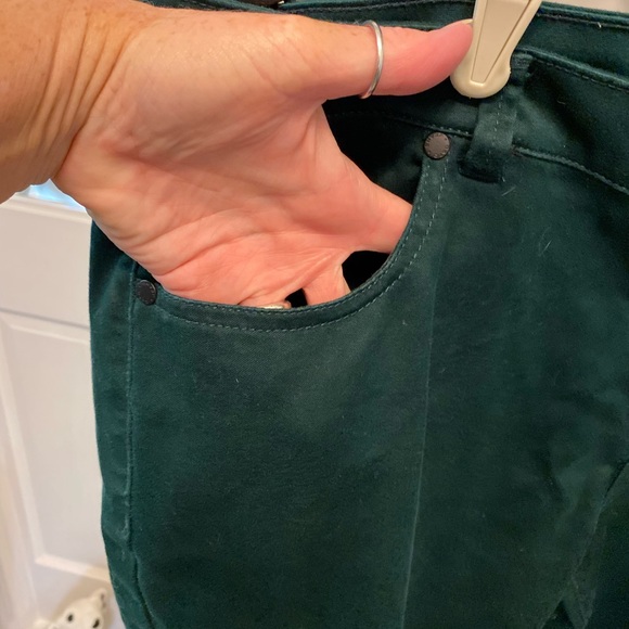 Cato Premium Dark Green Contemporary Fit Jeans Pants 18W - Picture 5 of 7